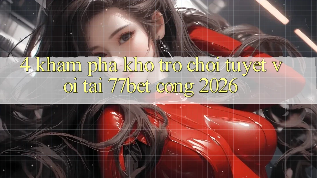 4. Khám Phá Kho Trò chơi Tuyệt vời Tại 77bet - Cổng 2026 4. Khám Phá Kho Trò chơi Tuyệt vời Tại 77bet - Cổng 2026