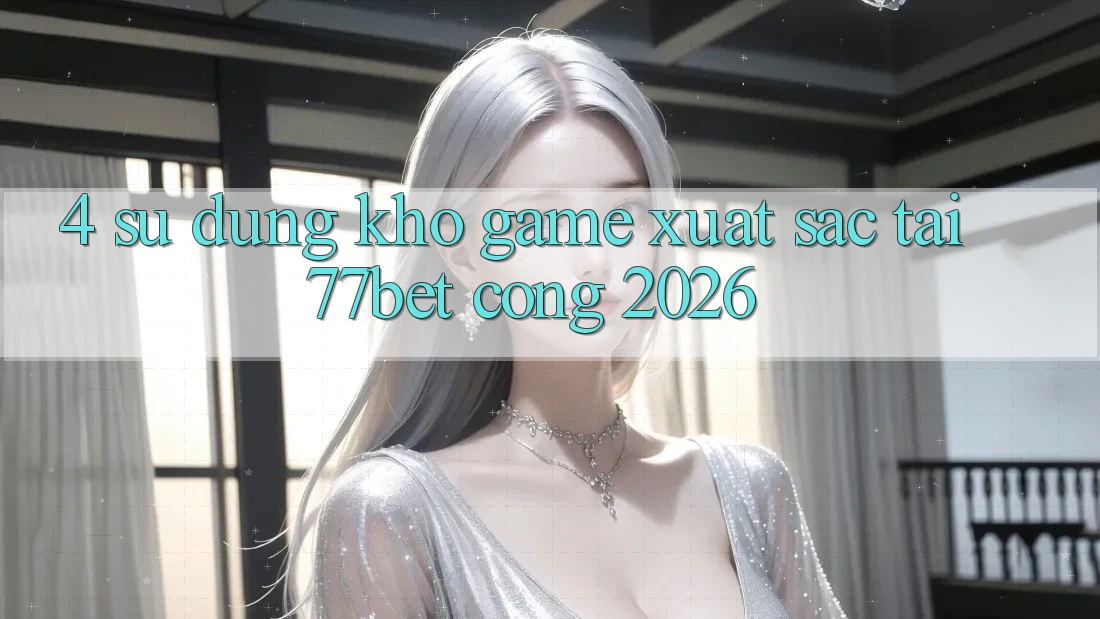 4. Sử dụng Kho Game Xuất sắc Tại 77bet - Cổng 2026 4. Sử dụng Kho Game Xuất sắc Tại 77bet - Cổng 2026