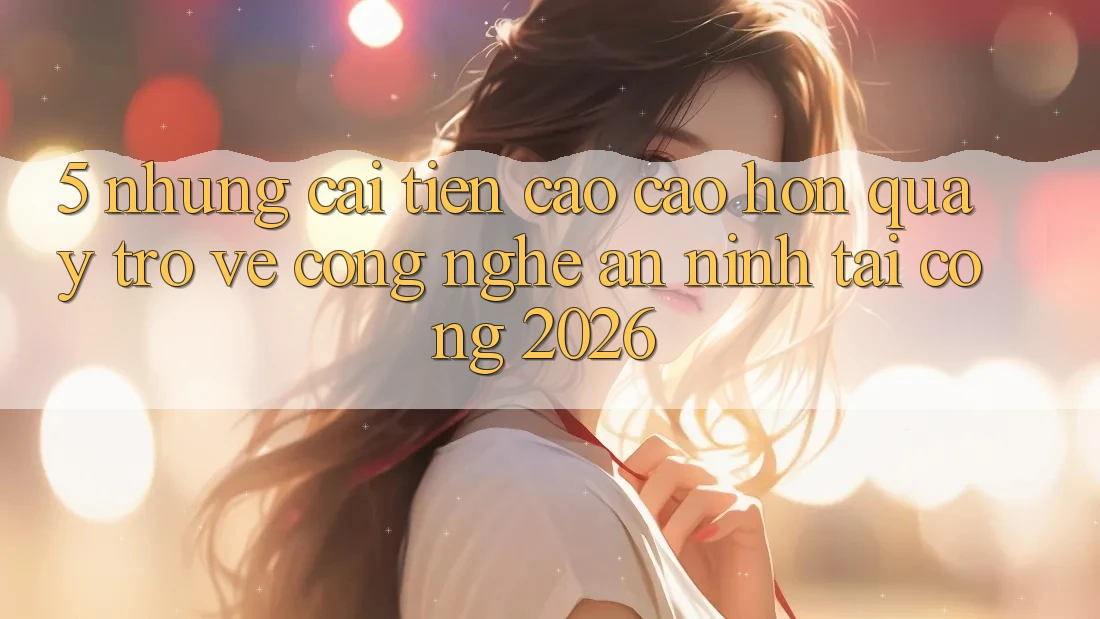 5. Những Cải Tiến Cao cao hơn Quay trở về Công Nghệ An ninh Tại Cổng 2026 5. Những Cải Tiến Cao cao hơn Quay trở về Công Nghệ An ninh Tại Cổng 2026