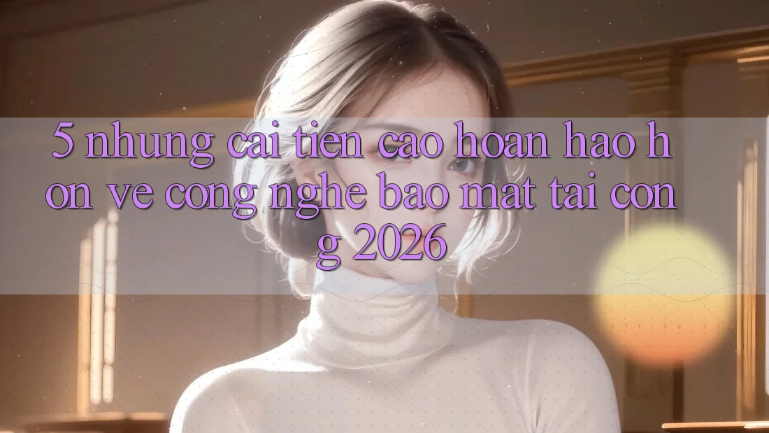 5. Những Cải Tiến Cao hoàn hảo hơn Về Công Nghệ Bảo Mật Tại Cổng 2026 5. Những Cải Tiến Cao hoàn hảo hơn Về Công Nghệ Bảo Mật Tại Cổng 2026