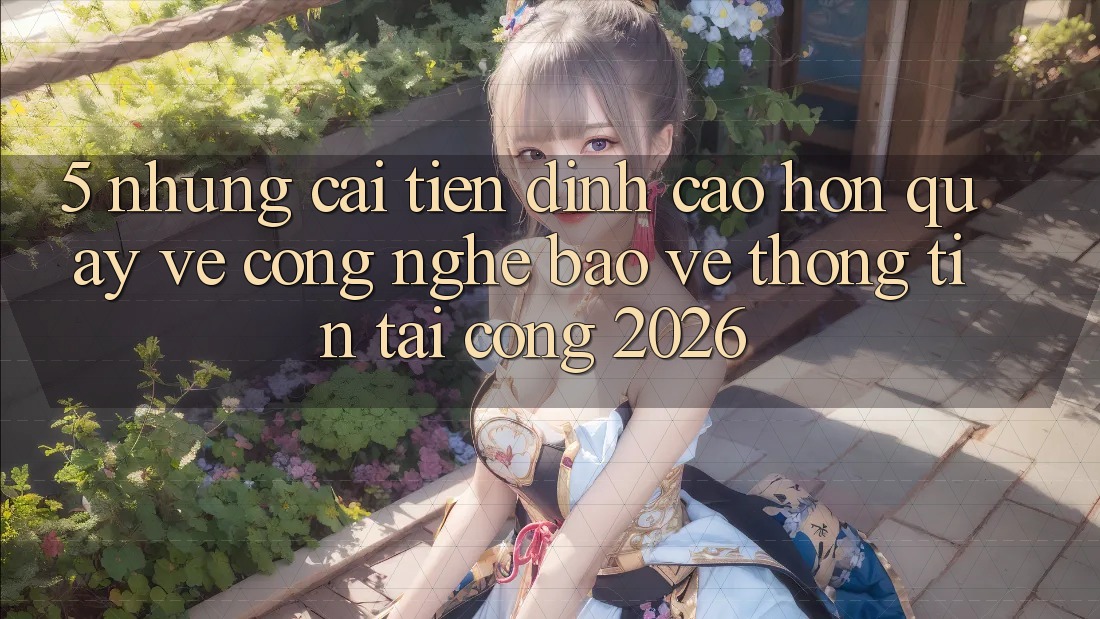 5. Những Cải Tiến Đỉnh cao hơn Quay về Công Nghệ Bảo vệ thông tin Tại Cổng 2026