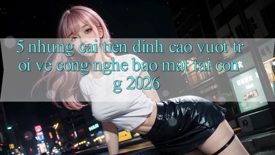 5. Những Cải Tiến Đỉnh cao vượt trội Về Công Nghệ Bảo mật Tại Cổng 2026 5. Những Cải Tiến Đỉnh cao vượt trội Về Công Nghệ Bảo mật Tại Cổng 2026