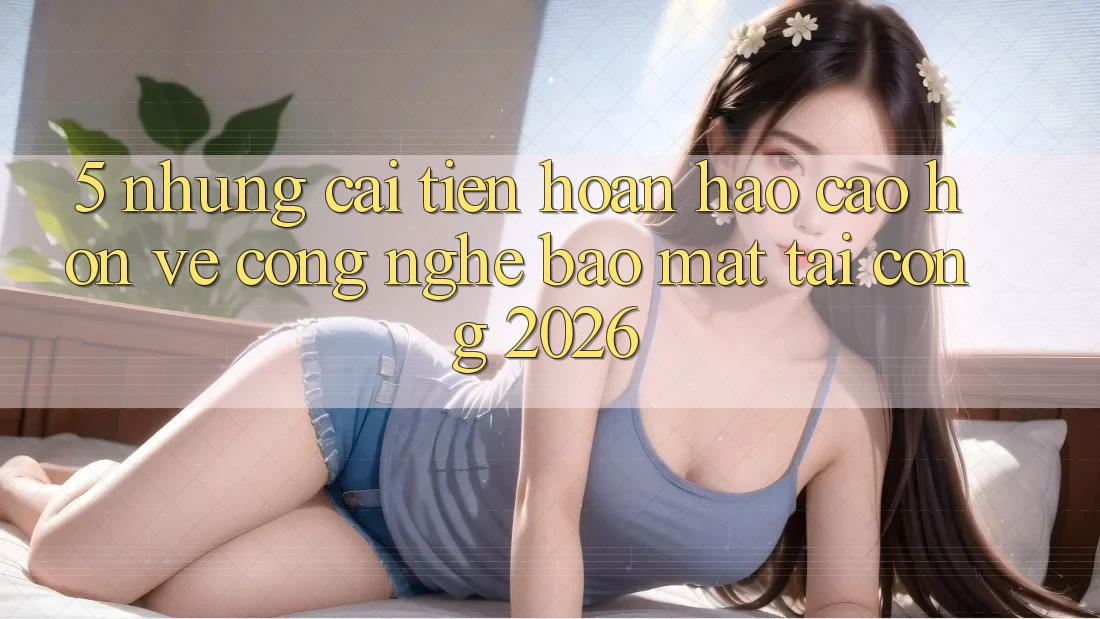 5. Những Cải Tiến Hoàn hảo cao hơn Về Công Nghệ Bảo Mật Tại Cổng 2026 5. Những Cải Tiến Hoàn hảo cao hơn Về Công Nghệ Bảo Mật Tại Cổng 2026