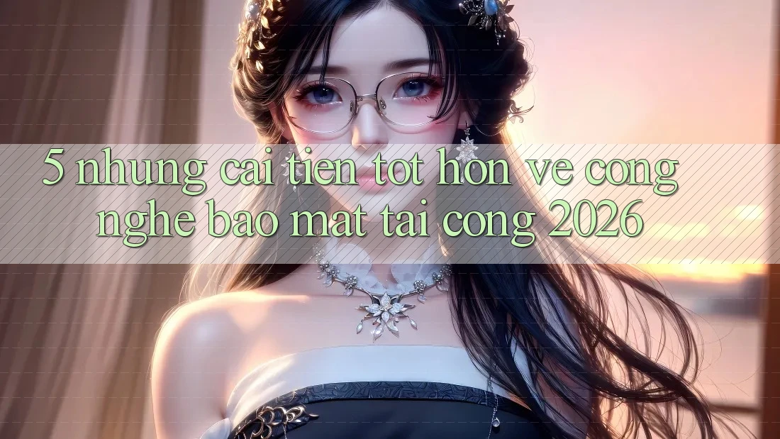 5. Những Cải Tiến Tốt hơn Về Công Nghệ Bảo Mật Tại Cổng 2026