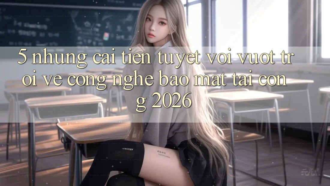 5. Những Cải Tiến Tuyệt vời vượt trội Về Công Nghệ Bảo Mật Tại Cổng 2026