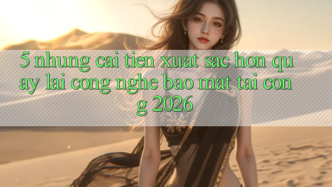 5. Những Cải Tiến Xuất sắc hơn Quay lại Công Nghệ Bảo Mật Tại Cổng 2026 5. Những Cải Tiến Xuất sắc hơn Quay lại Công Nghệ Bảo Mật Tại Cổng 2026