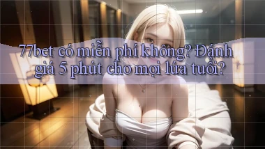77bet có miễn phí không đánh giá 5 phút cho mọi lứa tuổi