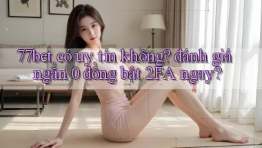 77bet có uy tín không đánh giá ngắn 0 đồng bật 2FA ngay