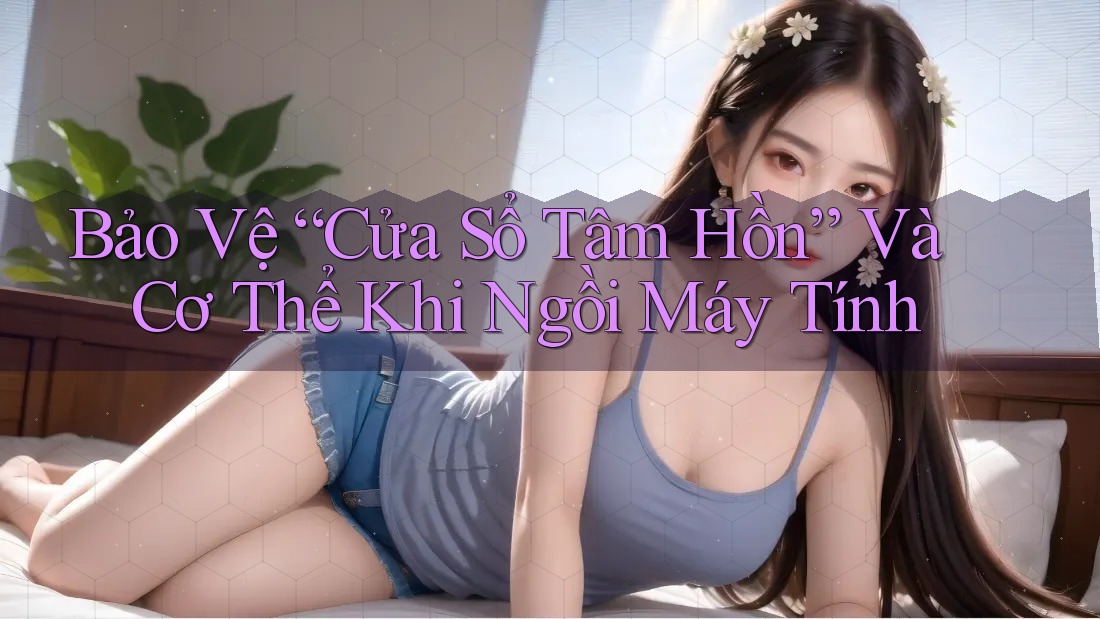 Bảo Vệ “Cửa Sổ Tâm Hồn” Và Cơ Thể Khi Ngồi Máy Tính Bảo Vệ “Cửa Sổ Tâm Hồn” Và Cơ Thể Khi Ngồi Máy Tính
