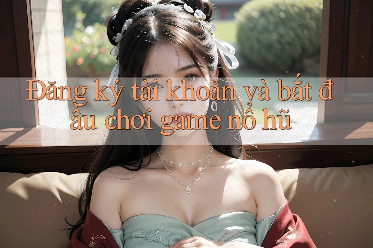Đăng ký tài khoản và bắt đầu chơi game nổ hũ