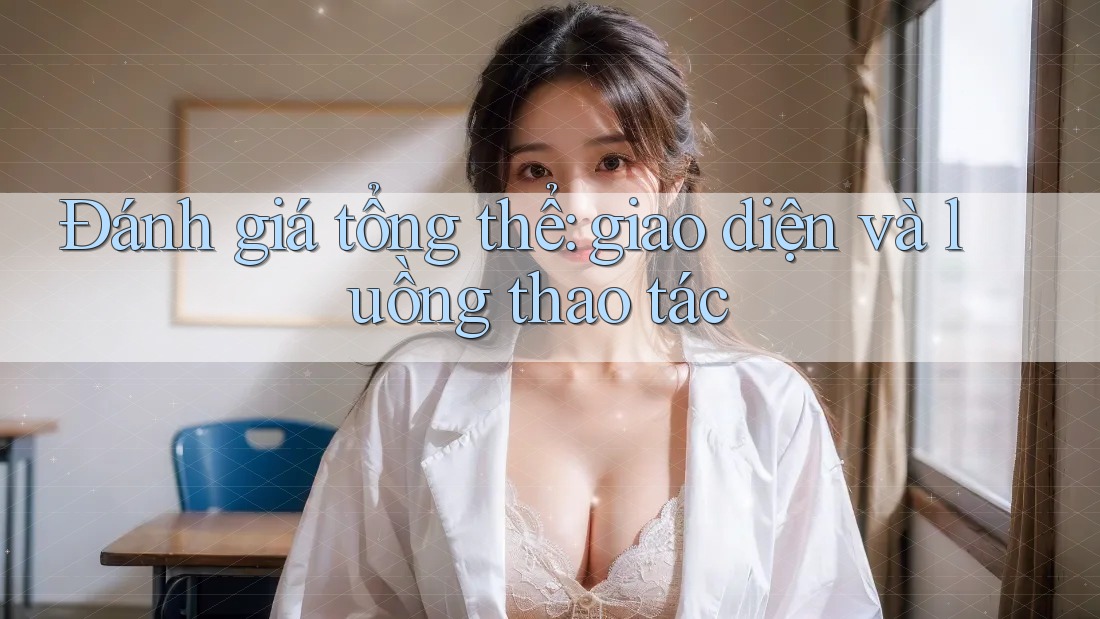 Đánh giá tổng thể: giao diện và luồng thao tác Đánh giá tổng thể: giao diện và luồng thao tác