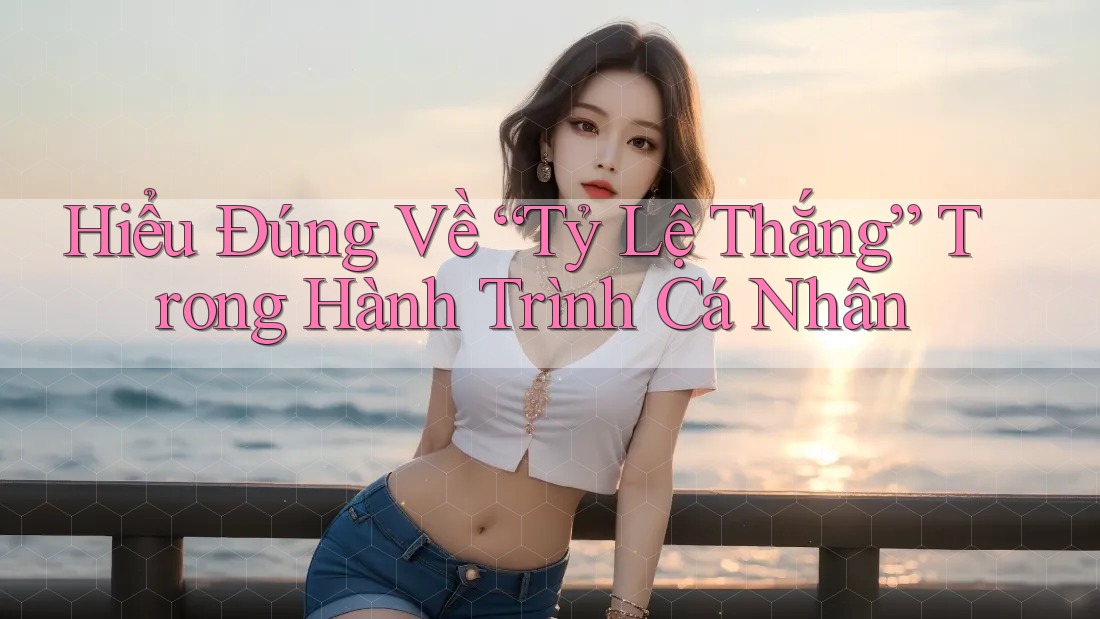 Hiểu Đúng Về “Tỷ Lệ Thắng” Trong Hành Trình Cá Nhân Hiểu Đúng Về “Tỷ Lệ Thắng” Trong Hành Trình Cá Nhân