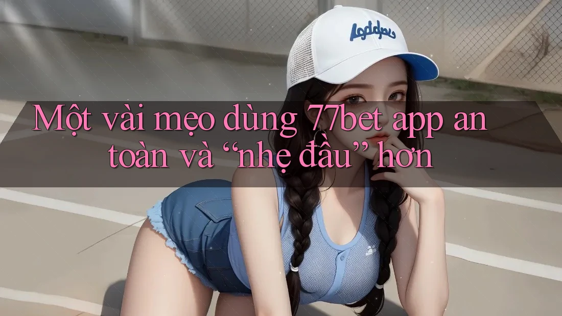 Một vài mẹo dùng 77bet app an toàn và “nhẹ đầu” hơn Một vài mẹo dùng 77bet app an toàn và “nhẹ đầu” hơn