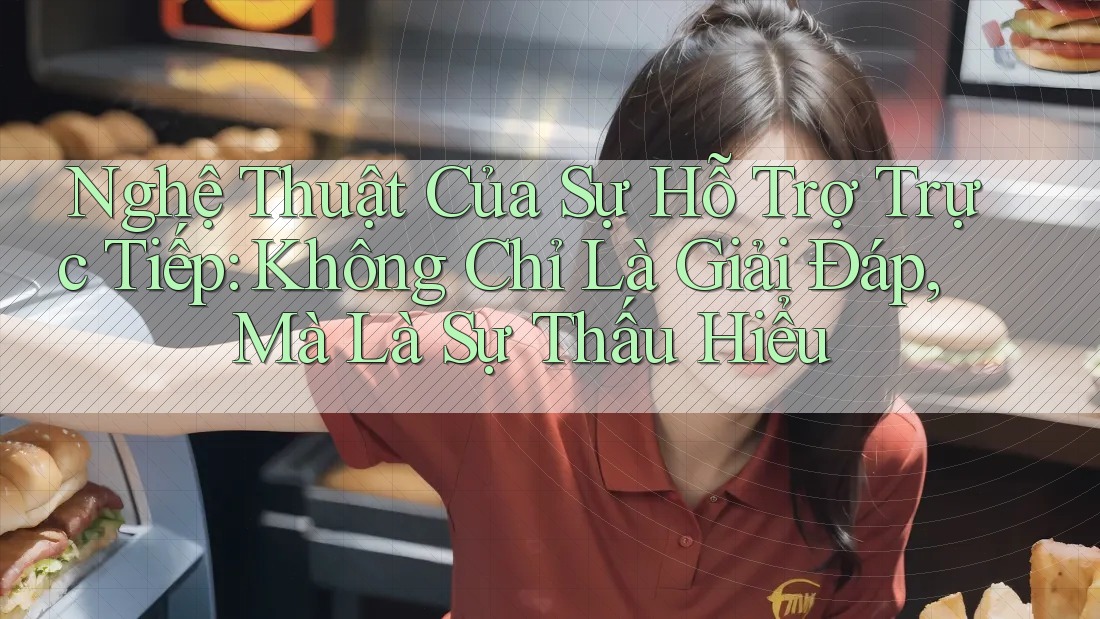 Nghệ Thuật Của Sự Hỗ Trợ Trực Tiếp: Không Chỉ Là Giải Đáp, Mà Là Sự Thấu Hiểu Nghệ Thuật Của Sự Hỗ Trợ Trực Tiếp: Không Chỉ Là Giải Đáp, Mà Là Sự Thấu Hiểu