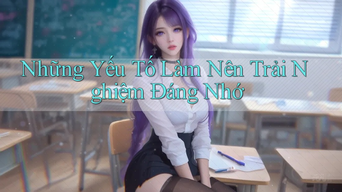 Những Yếu Tố Làm Nên Trải Nghiệm Đáng Nhớ Những Yếu Tố Làm Nên Trải Nghiệm Đáng Nhớ