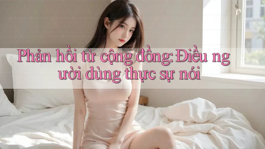 Phản hồi từ cộng đồng: Điều người dùng thực sự nói Phản hồi từ cộng đồng: Điều người dùng thực sự nói