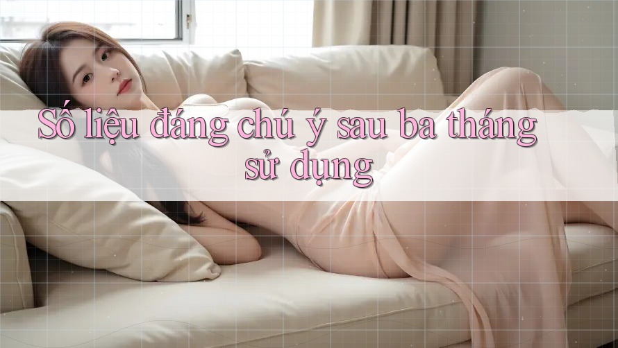 Số liệu đáng chú ý sau ba tháng sử dụng