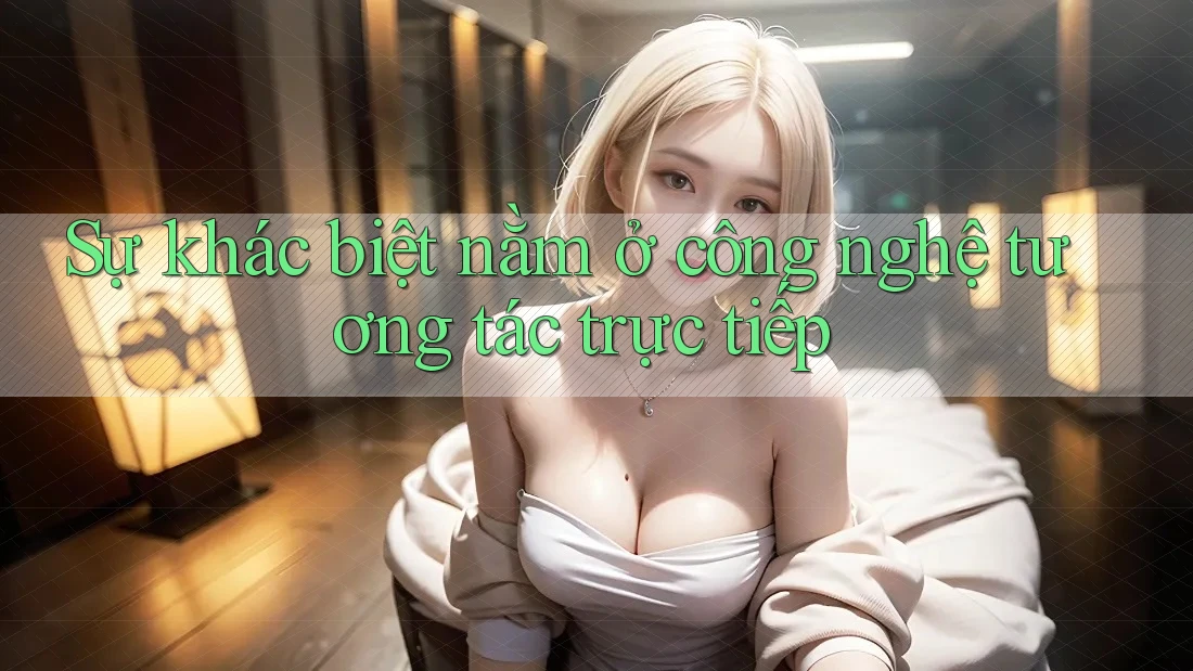 Sự khác biệt nằm ở công nghệ tương tác trực tiếp