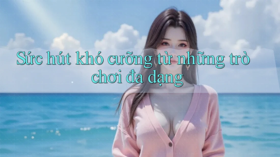 Sức hút khó cưỡng từ những trò chơi đa dạng
