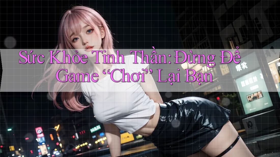 Sức Khỏe Tinh Thần: Đừng Để Game “Chơi” Lại Bạn Sức Khỏe Tinh Thần: Đừng Để Game “Chơi” Lại Bạn