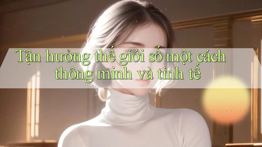 Tận hưởng thế giới số một cách thông minh và tinh tế