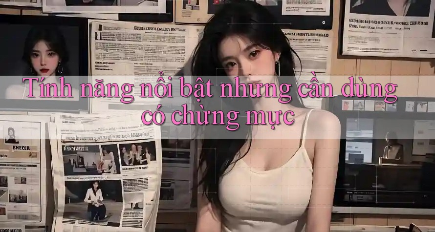 Tính năng nổi bật nhưng cần dùng có chừng mực Tính năng nổi bật nhưng cần dùng có chừng mực
