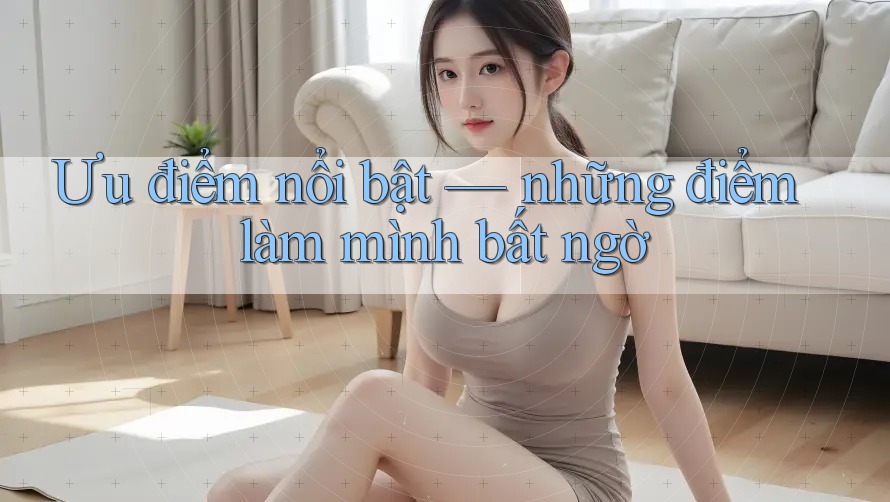 Ưu điểm nổi bật — những điểm làm mình bất ngờ Ưu điểm nổi bật — những điểm làm mình bất ngờ