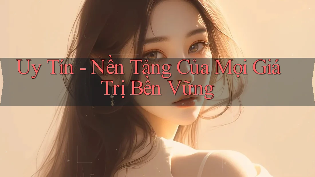 Uy Tín - Nền Tảng Của Mọi Giá Trị Bền Vững Uy Tín - Nền Tảng Của Mọi Giá Trị Bền Vững