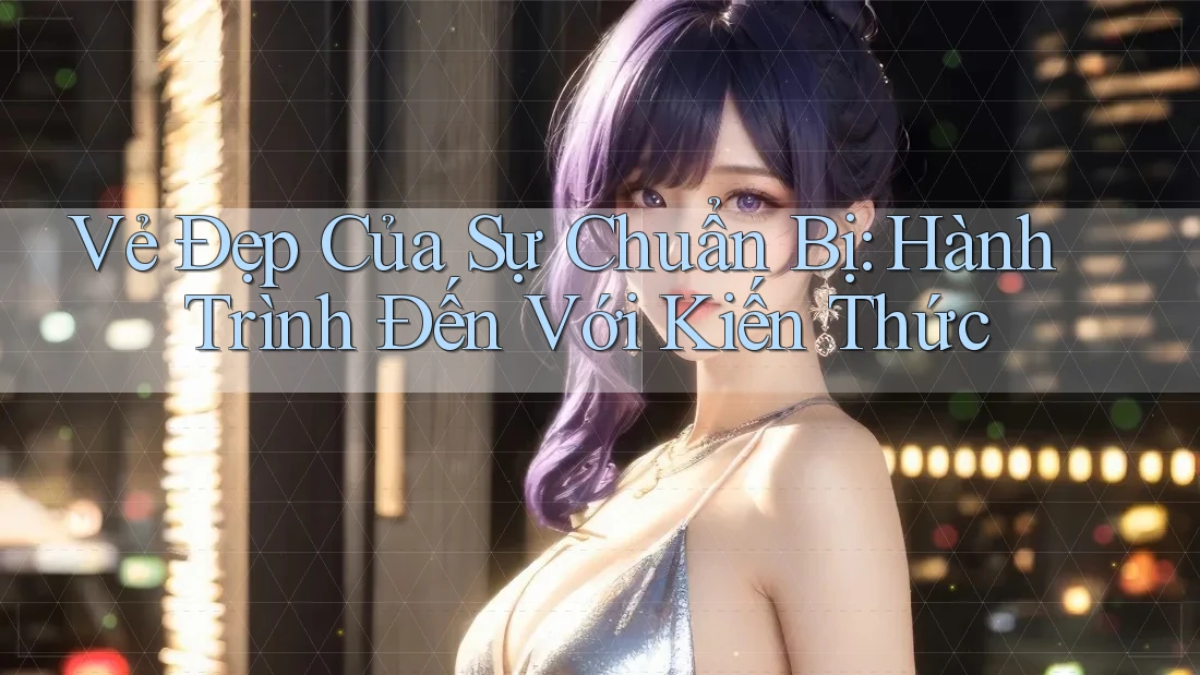 Vẻ Đẹp Của Sự Chuẩn Bị: Hành Trình Đến Với Kiến Thức