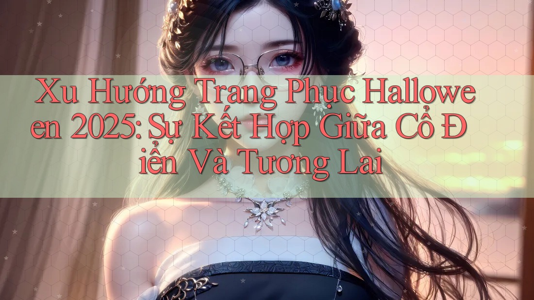 Xu Hướng Trang Phục Halloween 2025: Sự Kết Hợp Giữa Cổ Điển Và Tương Lai