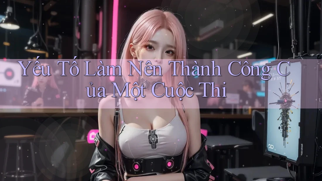 Yếu Tố Làm Nên Thành Công Của Một Cuộc Thi Yếu Tố Làm Nên Thành Công Của Một Cuộc Thi